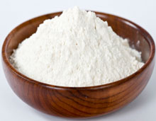 Picture of a bowl of diatomaceous earth